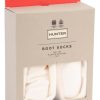 Menswear * | Hunter Adult Welly Socks Cream