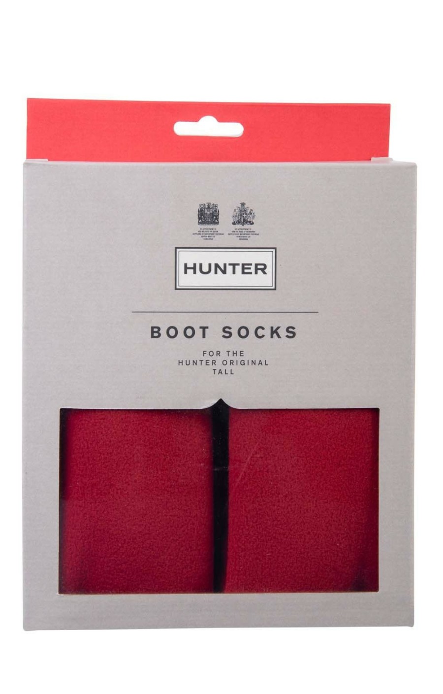 Menswear * | Hunter Adult Welly Socks Military Red