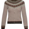 Ladieswear * | Ladies Alpine Short Cardigan Birch