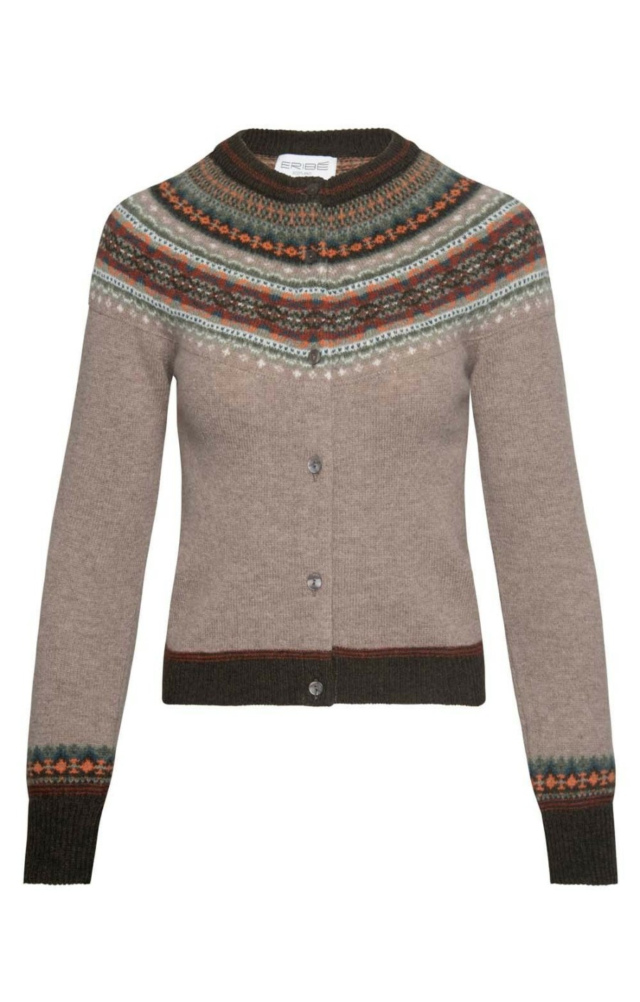 Ladieswear * | Ladies Alpine Short Cardigan Birch