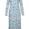 Ladieswear * | Ladies Midi Dress Sand Print