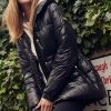 Ladieswear * | Ladies Barbour International Alta Shine Quilted Jacket Black Gloss